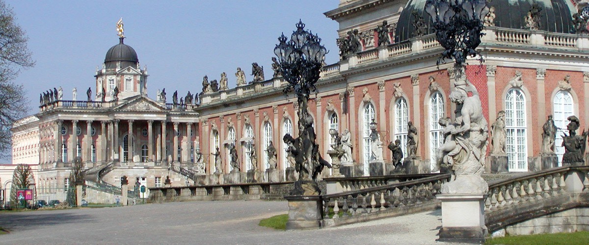 Potsdam Neues Palais Auffahrt